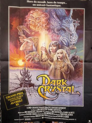 Science-Fiction/Fantastique - Cinéma fantastique -  - Jim Henson / Frank Oz - Dark Crystal - 1982/1983 - Affiche de cinéma - 115 x 158 cm
