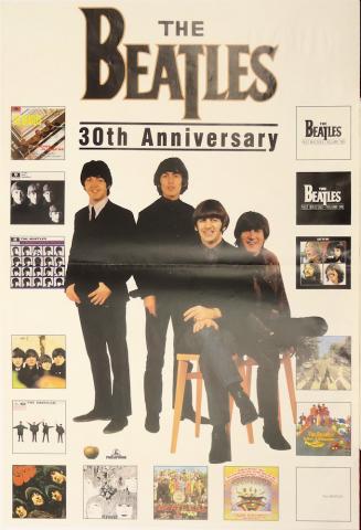 Musique - Documents -  - The Beatles 30th Anniversary - Affiche 50 x 76 cm