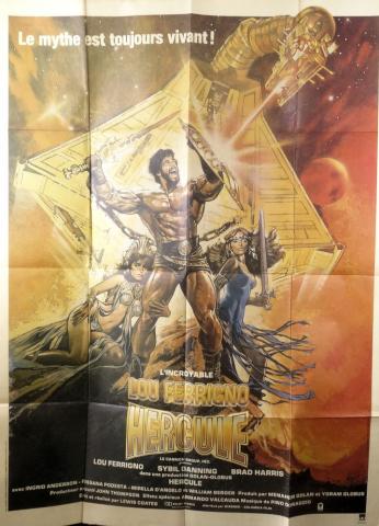 Varia (livres/magazines/divers) - Cinéma -  - Hercule - affiche de cinéma - 116 x 158 cm