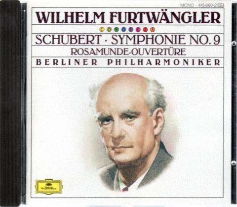 Audio/Vidéo - Musique classique - BEETHOVEN - Schubert - Symphonie n° 9 La Grande/Rosamunde, ouverture de Die Zauberharfe - Wilhelm Furtwängler, Berliner Philarmoniker - CD 415660-2