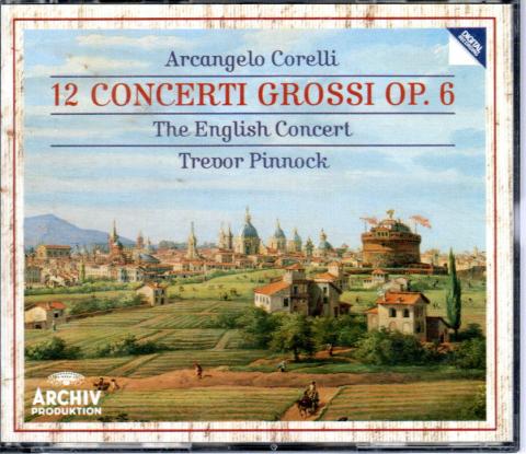 Audio/Vidéo - Musique classique - CORELLI - Arcangelo Corelli -  12 Concerti Grossi Op. 6 - Trevor Pinnock, The English Concert - 2 CD 423 626-2
