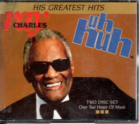 Varia (livres/magazines/divers) - Audio/Vidéo - Pop, rock, variété, jazz -  - Ray Charles - Uh Huh His Greatest Hits - 2 CD D2 33079-2