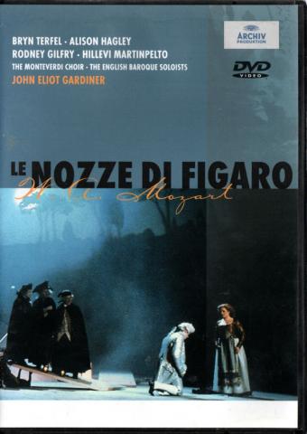 Audio/Vidéo - Musique classique - MOZART - Mozart - Le Nozze di Figaro - John Eliot Gardiner, The Monteverdi Choir, The English Baroque Soloists - DVD 073 018-9