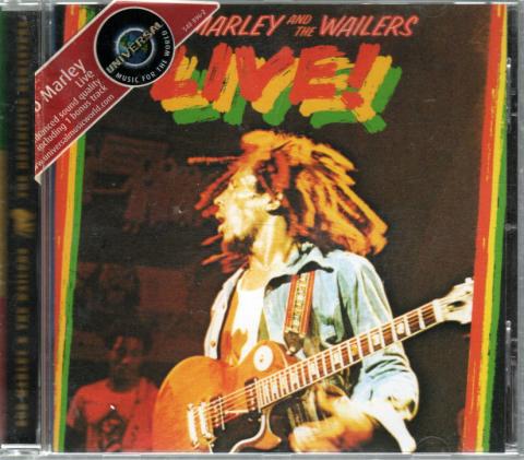 Varia (livres/magazines/divers) - Audio/Vidéo - Pop, rock, variété, jazz - Bob MARLEY - Bob Marley and the Wailers Live - CD 548-896-2