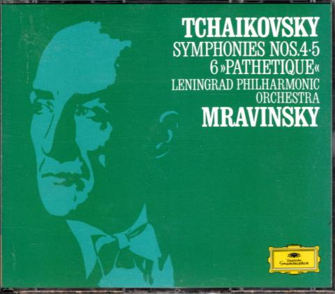 Audio/Vidéo - Musique classique -  - Tchaikovsky - Symphonies 4-5, 6 Pathétique - Evgeny Mravinsky, Leningrad Philarmonic Orchestra -  2 CD 419 745-2