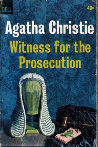 Policier - DELL PUBLISHING n° 3111 - Agatha CHRISTIE - Witness for the Prosecution