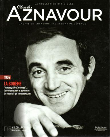 Varia (livres/magazines/divers) - Audio/Vidéo - Pop, rock, variété, jazz -  - Charles Aznavour, la collection officielle - Une vie en chansons - 50 albums de légende - 1966 La Bohème - CD