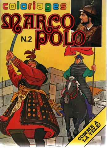 Varia (livres/magazines/divers) - Télévision -  - Marco Polo Coloriages n° 2