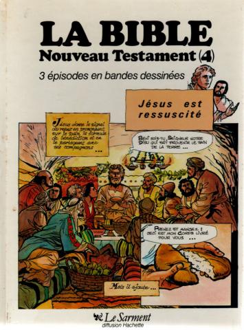 Bande Dessinée - LA BIBLE - NOUVEAU TESTAMENT n° 4 -  - La Bible - Nouveau Testament (4) - 3 épisodes en bendes dessinées