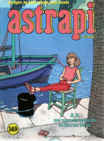 Varia (livres/magazines/divers) - Astrapi n° 149 -  - Astrapi n° 149 - 01/01/1985 - B.D. Une nouvelle aventure de Marion Duval/Astrapan : un petit calepin pour l'année