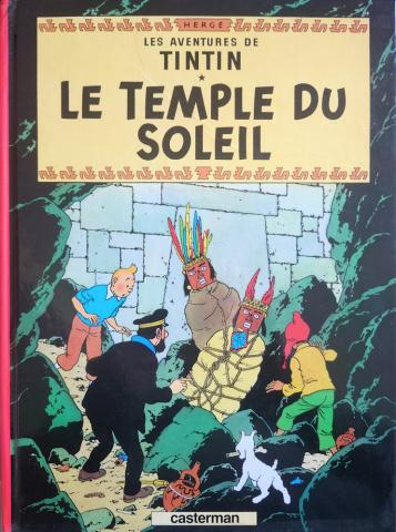 Bande Dessinée - TINTIN - Les aventures n° 14 - HERGÉ - Les Aventures de Tintin - 14 - Le Temple du soleil