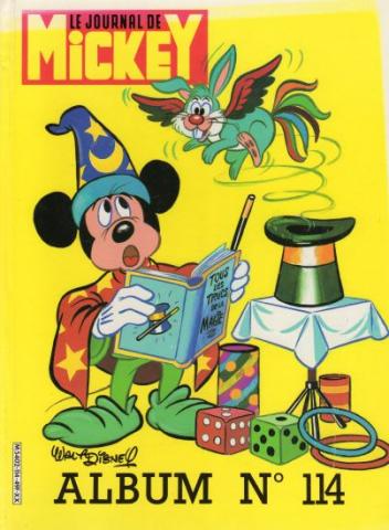 Bande Dessinée - LE JOURNAL DE MICKEY -  - Le Journal de Mickey - reliure n° 114 - 1704-1713