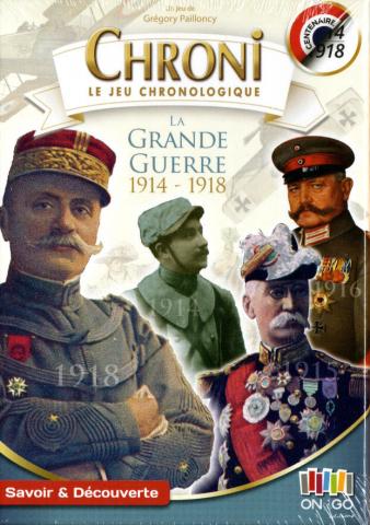 On The Go Éditions - Chroni - La Grande Guerre 1914-1918