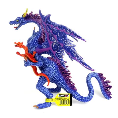 Figurines Plastoy - Dragons N° 60263 - La dragonne et son bébé