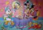 Master-line - Disney - Master-Line 0409970C - Daisy et Minnie devant la coiffeuse - puzzle 99 pièces - 40 x 28 cm