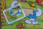 Bande Dessinée - Peyo (Schtroumpfs) - Kinder - PEYO - Schtroumpfs - Kinder - K97 n.109 - 1996 puzzle 1 (cueillette)