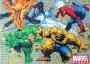 Goliath - Marvel - Goliath - Marvel Heroes - 4 puzzles - 2 puzzles 100 pièces 26 x 36 cm/2 puzzles 200 pièces 36 x 49 cm