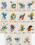 Schtroumpfs - 1995 - série de 30 personnages 2D sur socle - Manque le n° 12/30