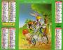 Oberthur - Looney Tunes - La Poste - almanach du facteur 1997