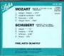 Lodia - Mozart/Schubert - Quatuor  n° 19 en ut majeur KV 465 Les dissonances/Quatuor en ré mineur op. posth. D810 La jeune fille et la mort - Fine Arts Quartet - CD LO-CD 7700