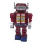 Science-Fiction/Fantastique - Robots, jeux et jouets S.-F. et fantastique -  - Jouet ancien - Robot Marcheur Rouge - Tôle et Plastique - Made in Japan
