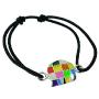 Pixi bijoux Kids - Elmer - bracelet sur coton élastique (petit modèle)