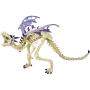 Figurines Plastoy - Dragons N° 60230 - Dragon squelette ailes violettes