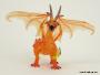 Plastoy - Grand dragon de feu translucide