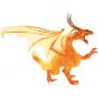 Figurines Plastoy - Dragons N° 60240 - Grand dragon de feu translucide