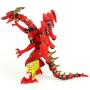 Plastoy - Le dragon robot rouge