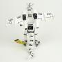 Plastoy - Le dragon robot blanc