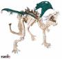 Plastoy - Dragon squelette ailes vertes