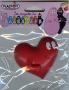 Plastoy - Magnet - Barbapapa coeur rouge