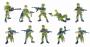 Plastoy - Tubo Commando 1 - Opération jungle - 10 figurines