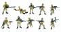 Plastoy - Tubo Commando 2 - Opération Désert - 10 figurines