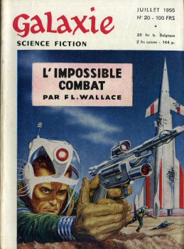 NUIT ET JOUR n° 20 -  - Galaxie 1ère série n° 20 - juillet 1955 - L'impossible combat par F. L. Wallace