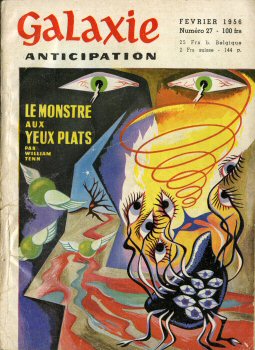 NUIT ET JOUR n° 27 -  - Galaxie 1ère série n° 27 - février 1956 - Le monstre aux yeux plats par William Tenn