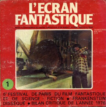 Fantascienza/fantasy - film -  - L'Écran Fantastique n° 1 - Interview de Christopher LEE/Dossier Frankenstein