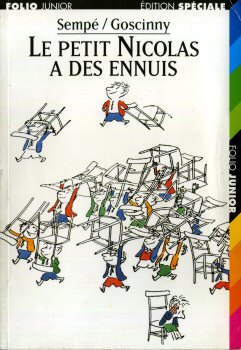 Gallimard Folio junior n° 444 - René GOSCINNY & SEMPÉ - Le Petit Nicolas a des ennuis