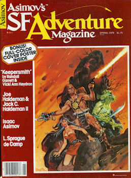 DAVIS PUBLICATIONS -  - Asimov's SF Adventure Magazine - 1979 - Vol. 1, N° 2 (Spring 1979)