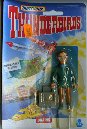 Serie televisiva -  - Thunderbirds (Sentinelles de l'air) - Matchbox - 41754.20 - Figurine Brains