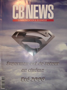 Fantascienza/fantasy - film -  - Superman Returns in magazine CB NEWS Communication & Business