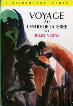 HACHETTE Bibliothèque Verte - Jules VERNE - Voyage au centre de la Terre