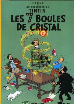 Hergé - Pubblicità - HERGÉ - Tintin - Total - Les 7 boules de cristal - édition publicitaire