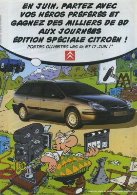 ACHILLE TALON - WIDENLOCHER - Achille Talon - Citroën - Brochure publicitaire