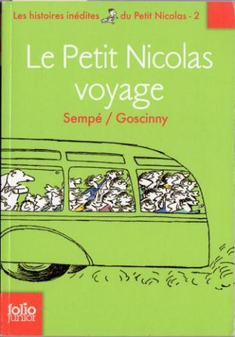 Gallimard Folio junior n° 1469 - René GOSCINNY & SEMPÉ - Le Petit Nicolas voyage - Les Histoires inédites du Petit Nicolas - 2