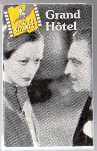Cine -  - Seita/Action Gitanes - Boîte d'allumettes - Collection cinéma - 3 - Grand Hôtel (Grand Hotel)