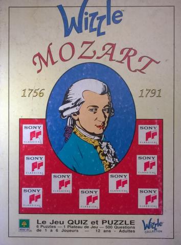 Música - Documentos -  - Wizzle Mozart - 1756-1791 - jeu quizz et puzzle du bicentenaire