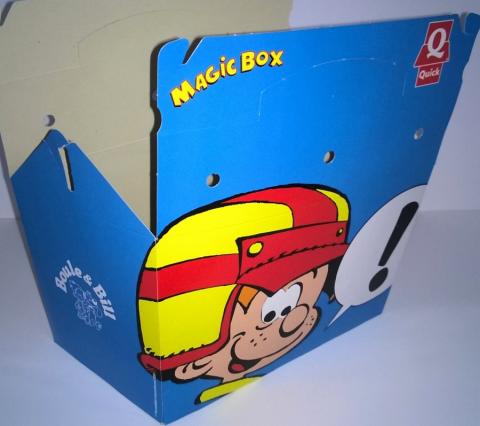 Roba (Boule et Bill) (Documents et Produits dérivés) - ROBA - Boule et Bill - Quick Magic Box - 2001 - emballage