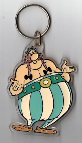 Uderzo (Asterix) - Documenti e oggetti vari - Albert UDERZO - Astérix - Bliss-Brabo 1989 - porte-clés Obélix - 9 cm